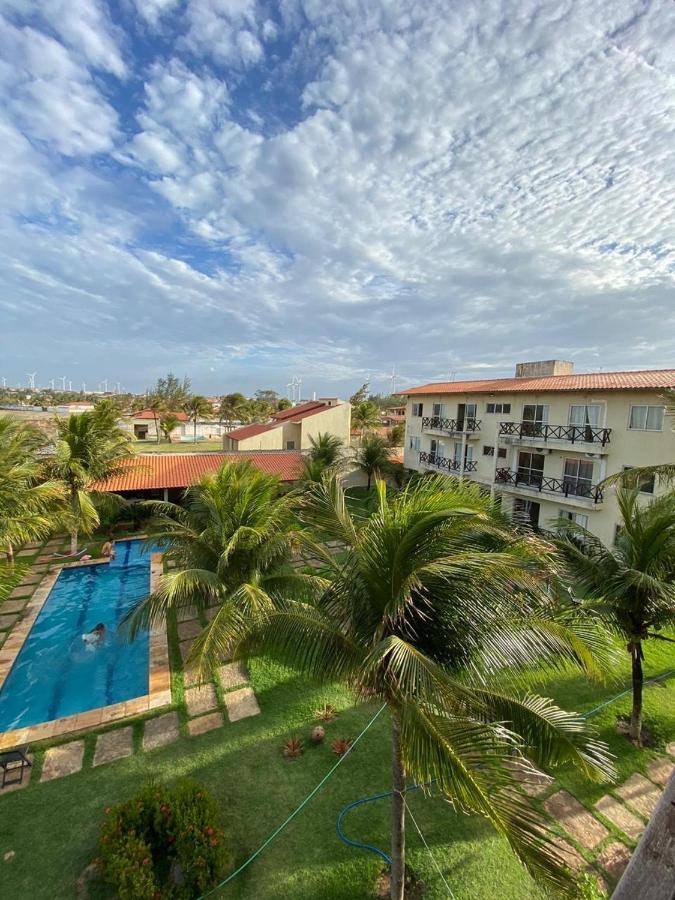 Apartamento Com Vista Para O Mar, Piscina , Deck , Playground E Estacionamento . Taíba Exterior photo